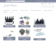 Tablet Screenshot of justflow.nl